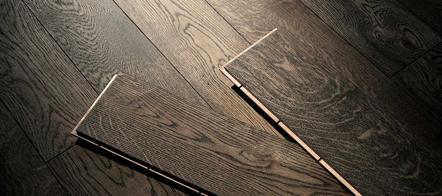 dřevěná dvouvrstvá podlaha Planet parket, odstín Dark
